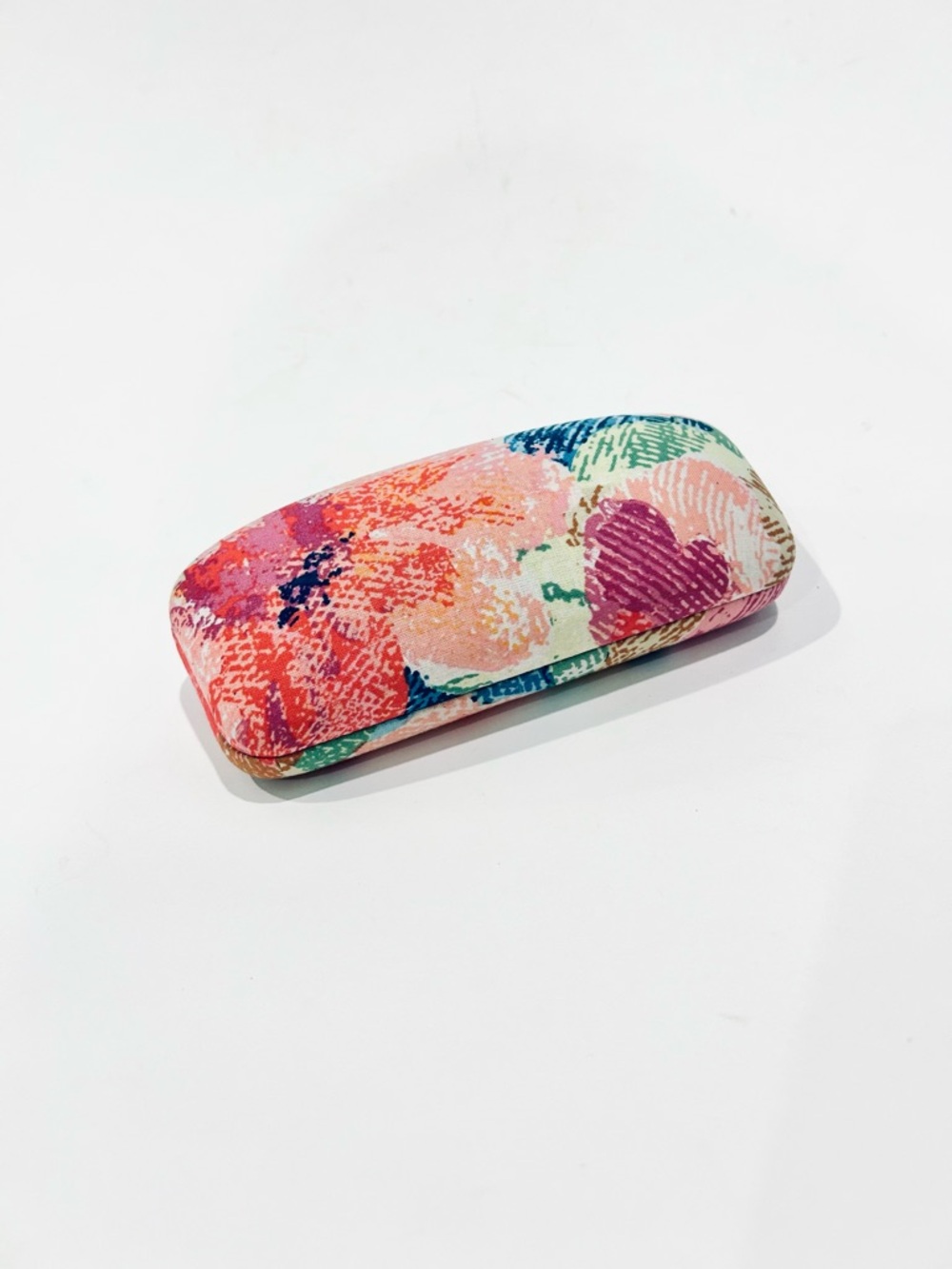 Vera Bradley Floral Hard Glasses Case in Pink, Coral, Green, Blue